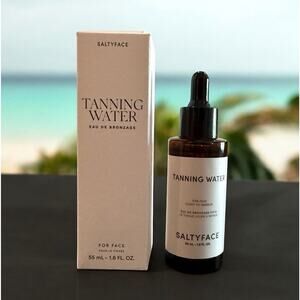 SALTYFACE Tanning Water For Face LIGHT to MEDIUM 1.8 fl oz / 55 ml #08667 NIB